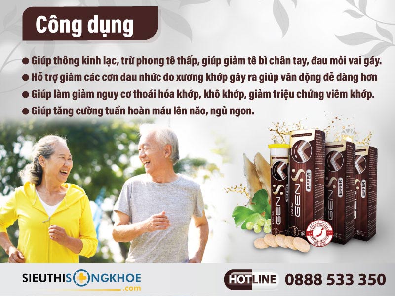 công dụng viên sủi gen s