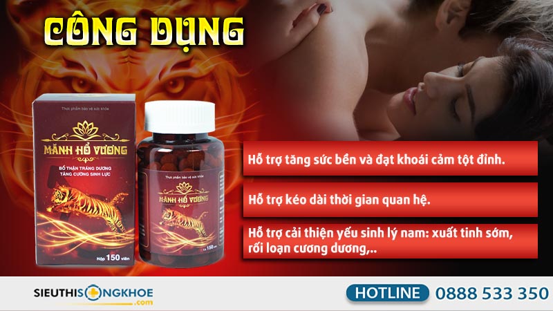 công dụng viên uống mãnh hổ vương