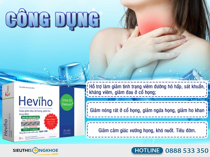 công dụng viên uống heviho