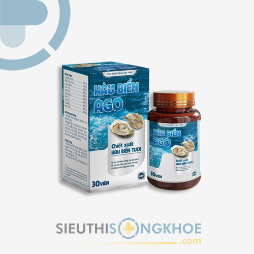 Hàu Biển Ago - Viên Uống Hỗ Trợ Tăng Cường Sinh Lực Nam
