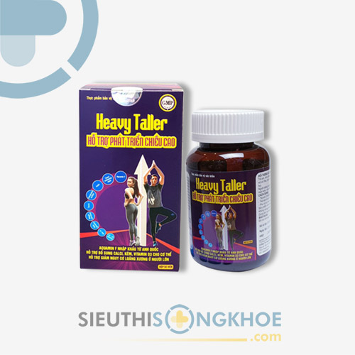 Heavy Taller - Viên Uống Hỗ Trợ Bổ Sung Dưỡng Chất Tăng Chiều Cao