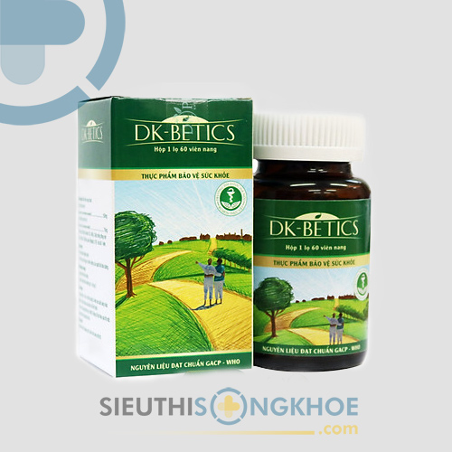 DK Betics – Viên Uống Dây Thìa Canh Lá To Hỗ Trợ Trị Tiểu Đường