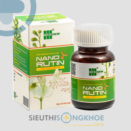 Nano Rutin – Viên Uống Hỗ Trợ Trị Bệnh Suy Tĩnh Mạch