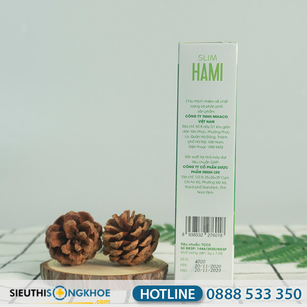 Slim Hami - Viên Sủi Hỗ Trợ Giảm Cân An Toàn Và Hiệu Quả