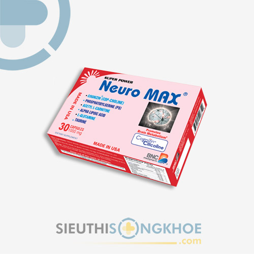 Viên Uống Super Power Neuro Max - Hỗ Trợ Nâng Cao Sức Khoẻ Của Não