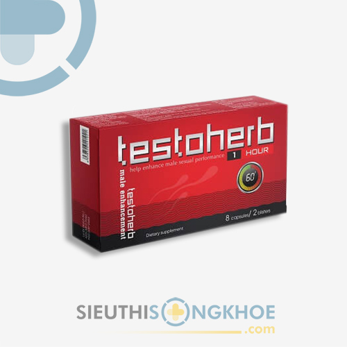 Viên Uống Testoherb 1h - Hỗ Trợ Tăng Cường Chức Năng Sinh Lý Nam