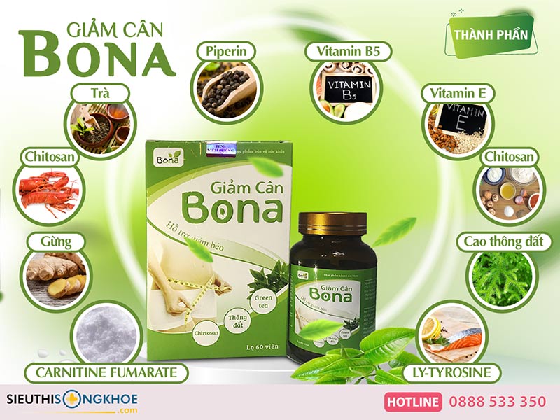 giảm cân bona