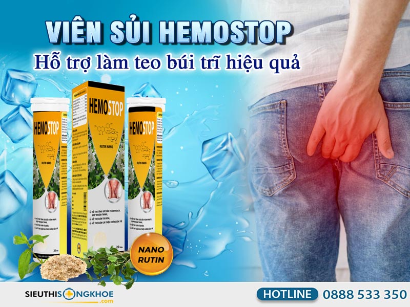 viên sủi trĩ hemostop