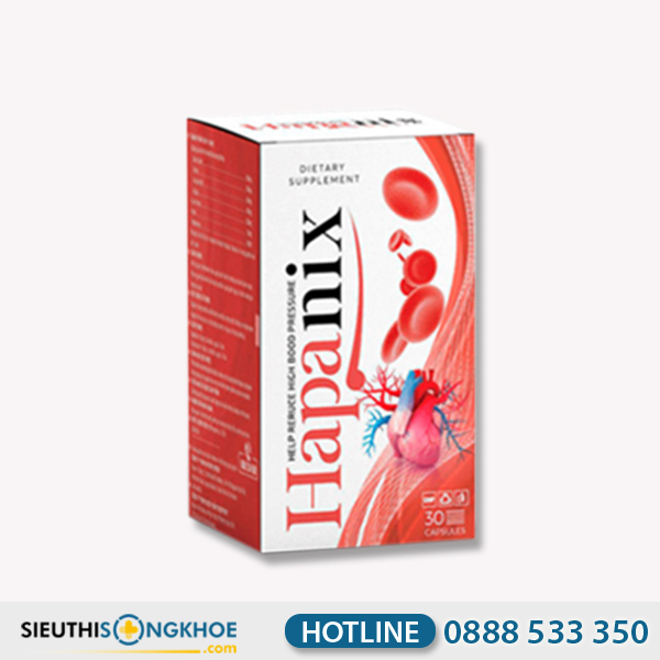 Hapanix Hỗ Trợ Nâng Cao Sức Khoẻ & Duy Trì Huyết Áp Ổn Định Hộp 30 Viên