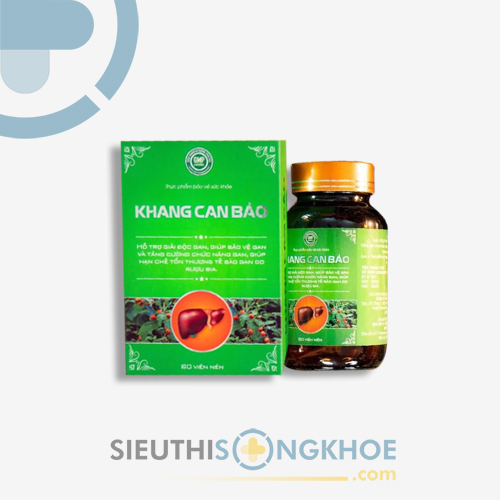 Viên Uống Khang Can Bảo - Hỗ Trợ Cải Thiện Dấu Hiệu Bệnh Gan