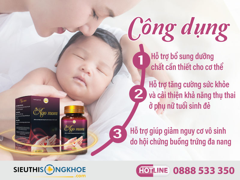 công dụng viên uống ago mom