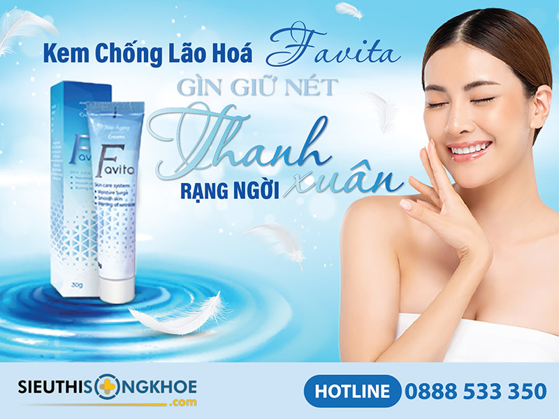 kem dưỡng da favita