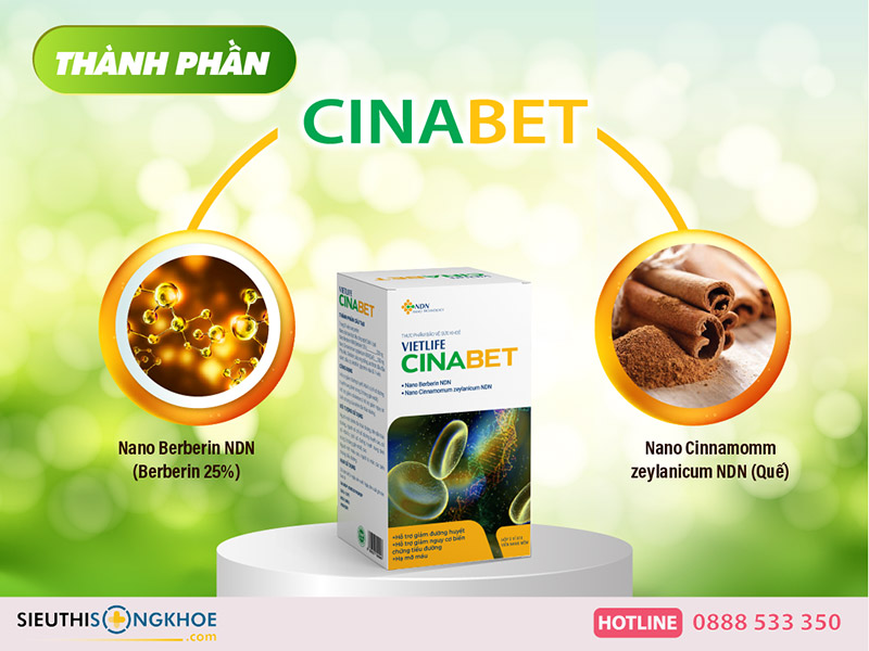 thành phần viên uống cinabet