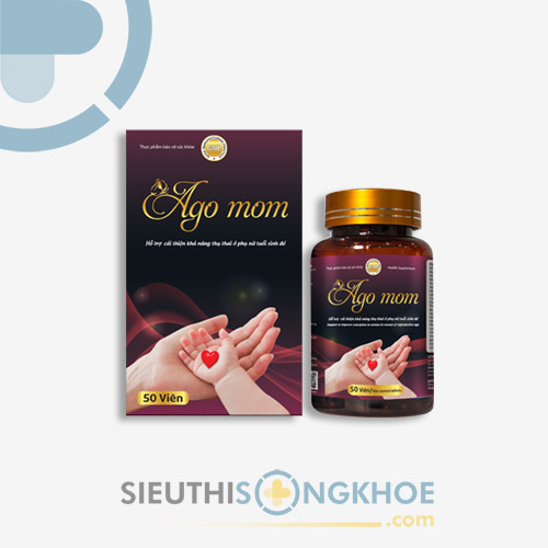 Ago Mom - Viên Uống Hỗ Trợ Thúc Đẩy Khả Năng Thụ Thai Nữ Giới