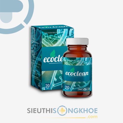 Viên Uống Ecoclean - Hỗ Trợ Giải Độc Gan Giảm Mùi Hôi Miệng