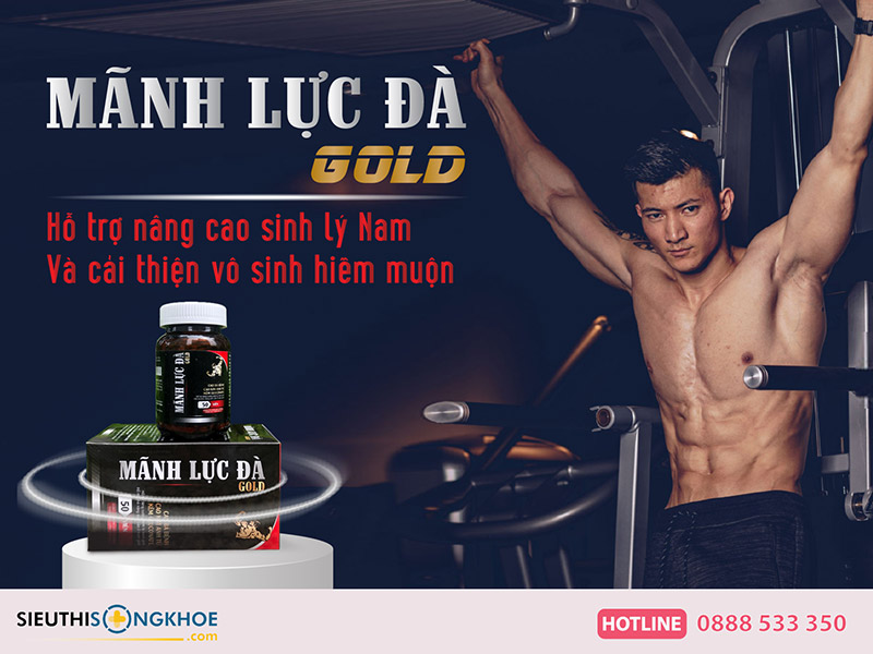 viên uống mãnh lực đà gold