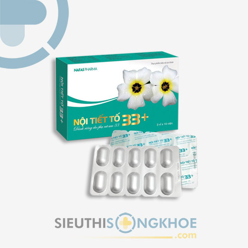 Viên Uống Nội Tiết Tố 33+ - Hỗ Trợ Nâng Cao Sức Khoẻ & Sinh Lý Nữ