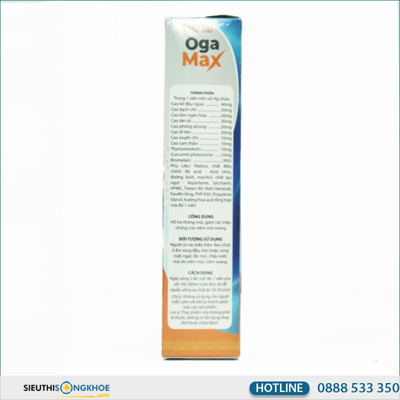cách phân biệt viên sủi oga max chính hãng