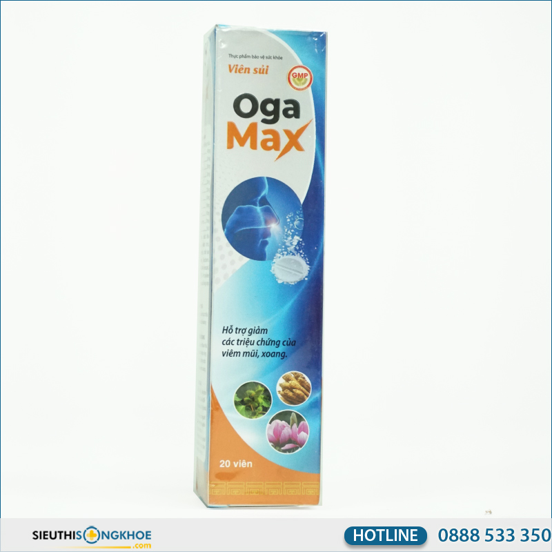cách phân biệt viên sủi oga max chính hãng