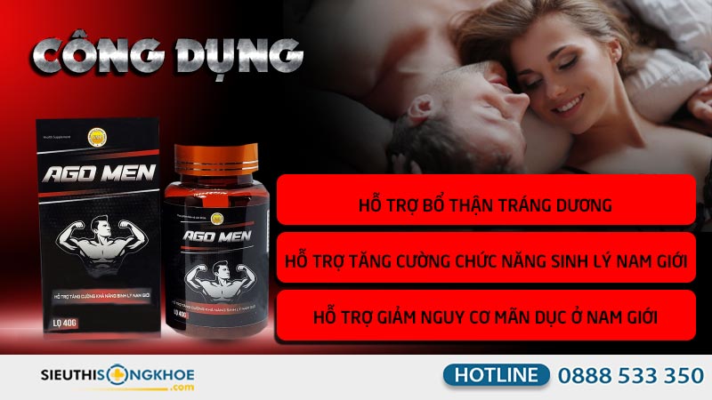 công dụng viên uống ago men