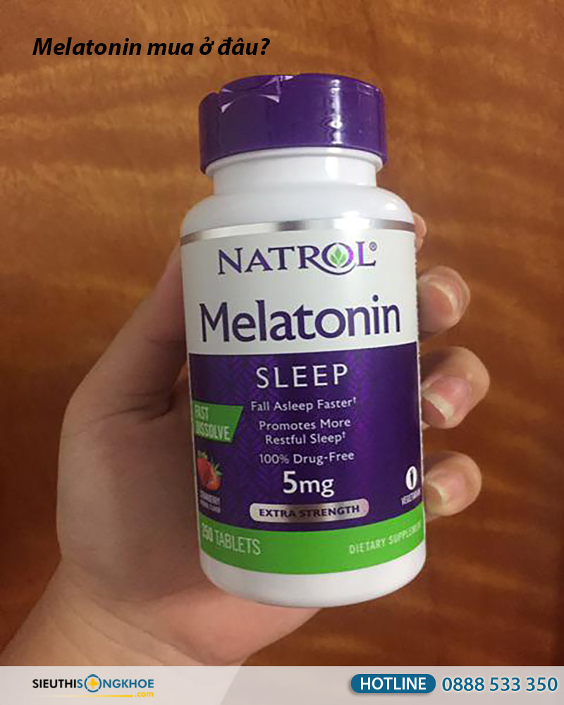 melatonin mua ở đâu