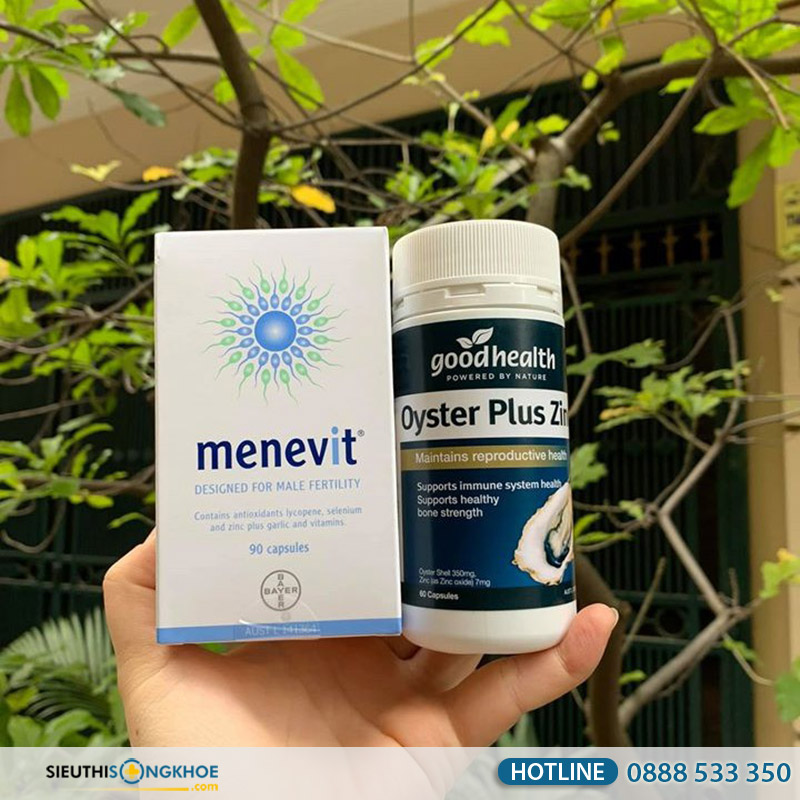 menevit và tinh chất hàu