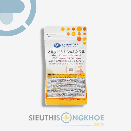 Multi Vitamin & Mineral - Hỗ Trợ Bổ Sung Vitamin & Khoáng Chất Cần Thiết