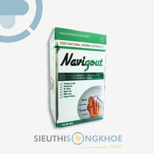 Navi Gout - Viên Uống Hỗ Trợ Giảm Tình Trạng Sưng Viêm Khớp & Gout