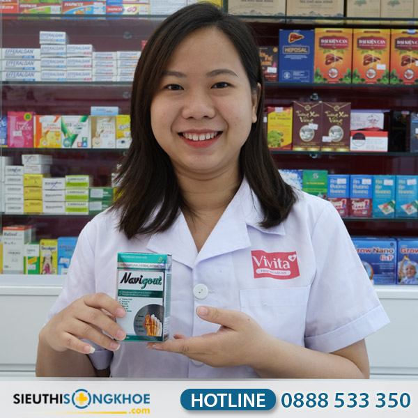 Navi Gout - Viên Uống Hỗ Trợ Giảm Tình Trạng Sưng Viêm Khớp & Gout