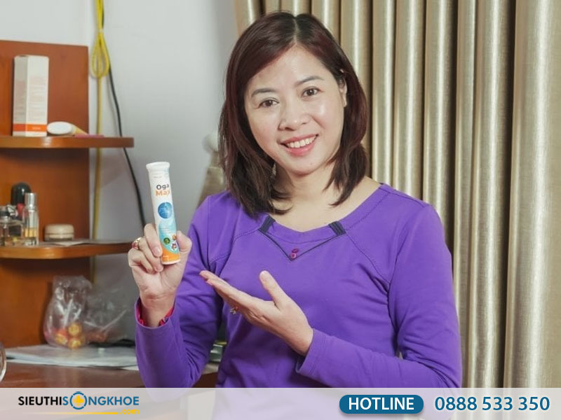 phản hồi khách hàng về viên sủi oga max