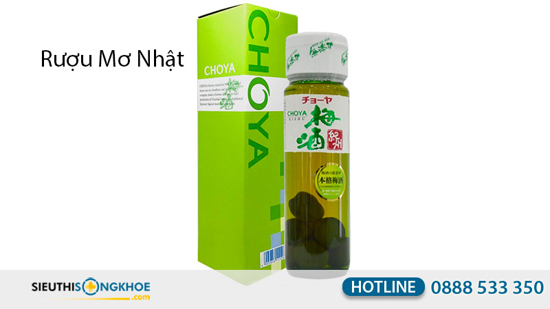 rượu mơ nhật chayo