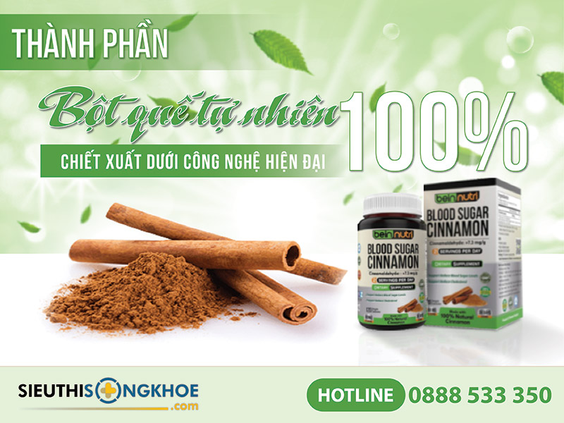 thành phần blood sugar cinnamon