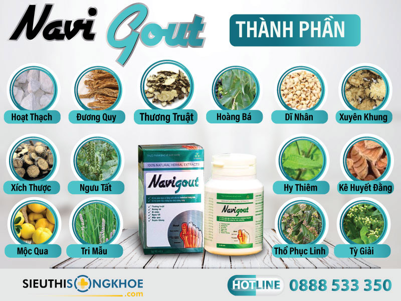 thành phần navi gout