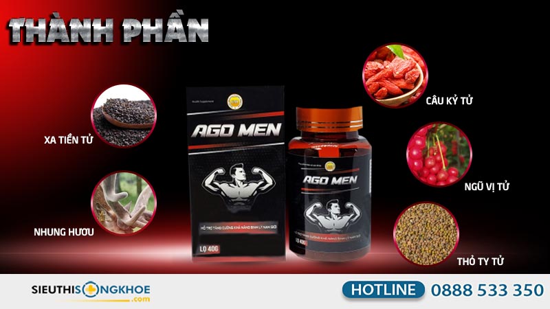 thành phần viên uống ago men