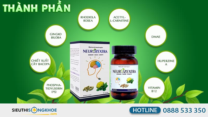 thành phần viên uống neurozextra