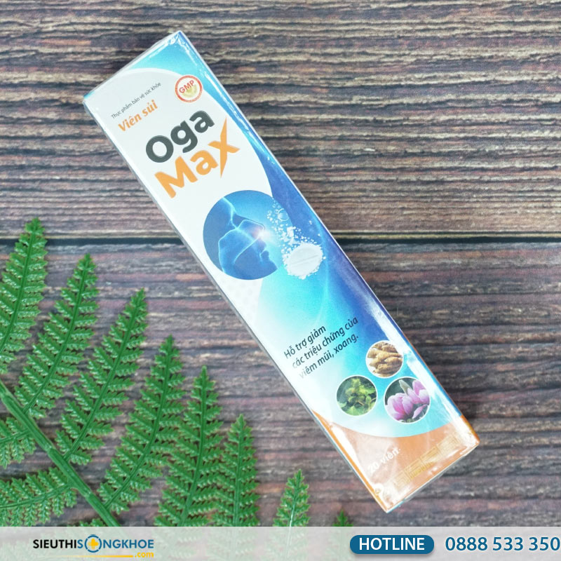 viên sủi oga max giá bao nhiêu