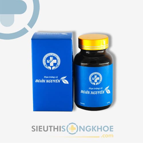 Viên uống Hoàn Nguyên - Hỗ Trợ Đẩy Lùi Các Loại Mụn Cứng Đầu