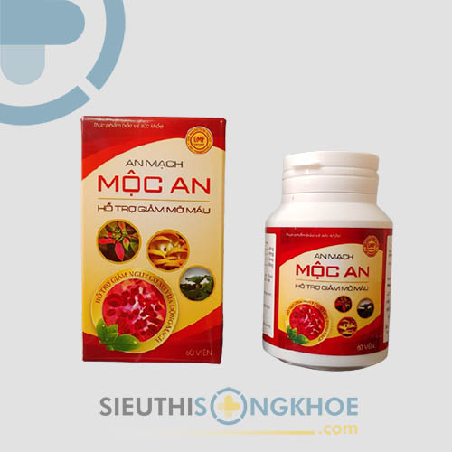 An Mạch Mộc An - Viên Uống Hỗ Trợ Giảm Mỡ Máu, Mỡ Gan & Ổn Định Huyết Áp