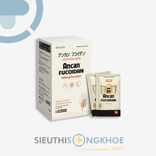 Ancan Fucoidan - Gói Bột Hỗ Trợ Điều Trị Ung Thư & Tăng Cường Sức Khoẻ