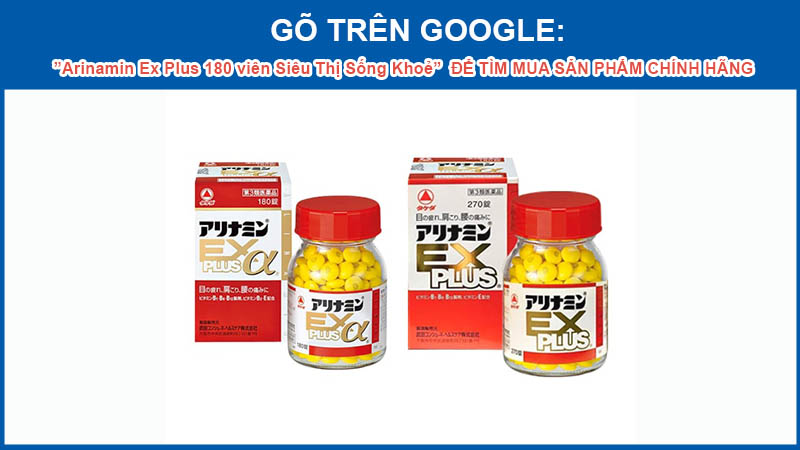 arinamin ex plus 180 viên