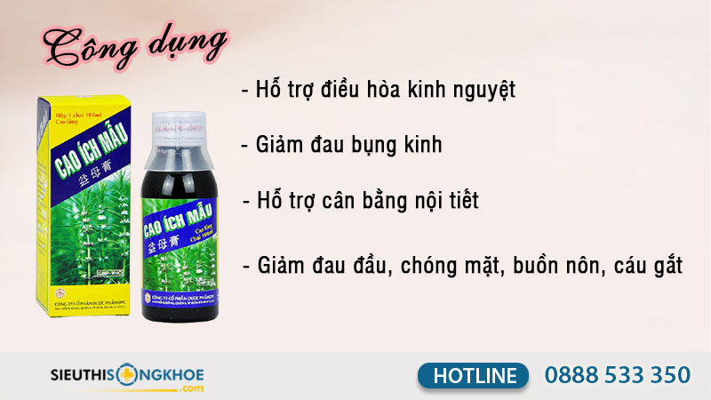 công dụng sản phẩm