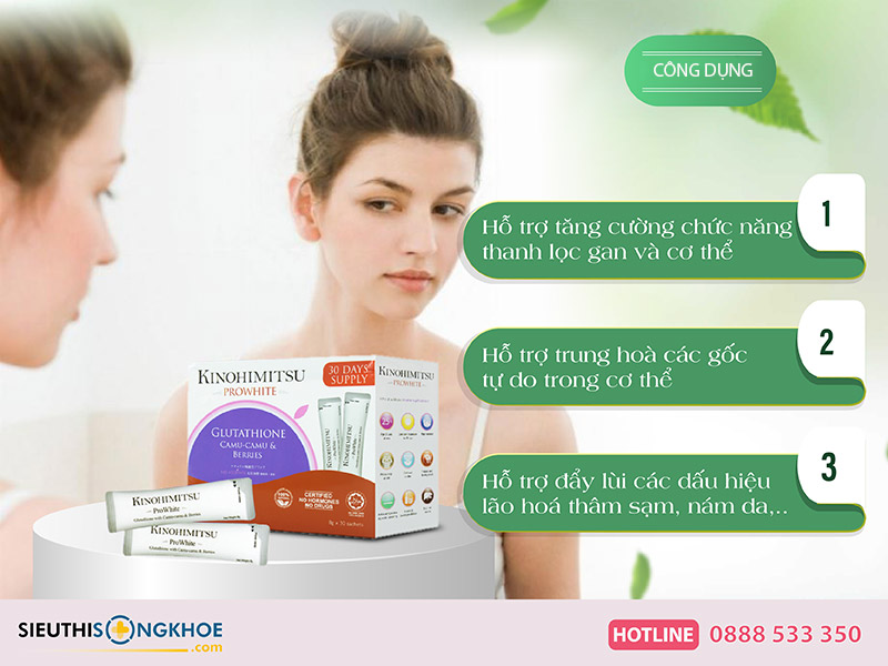 công dụng của kinohimitsu prowhite