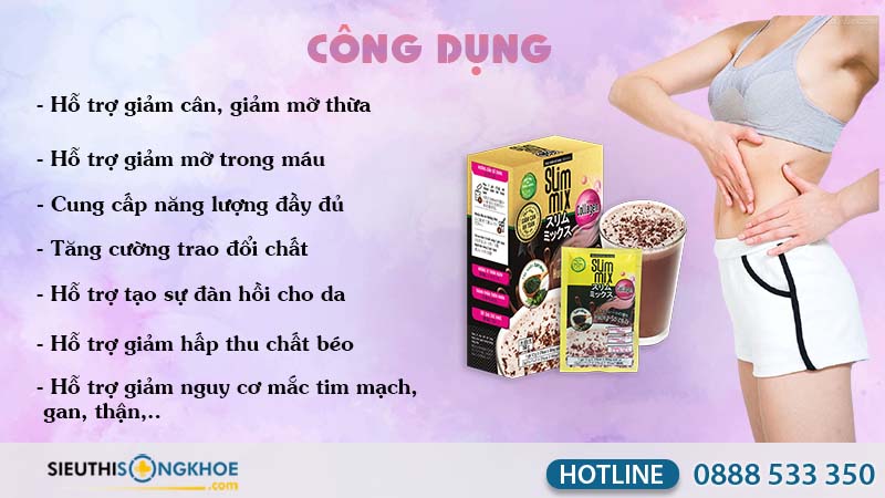 công dụng slim mix