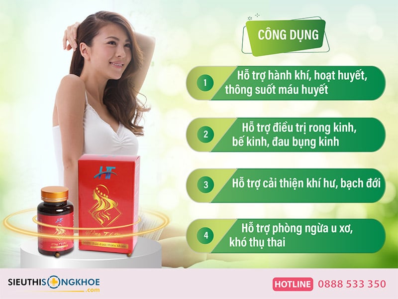 công dụng viên uống hồng tố nữ