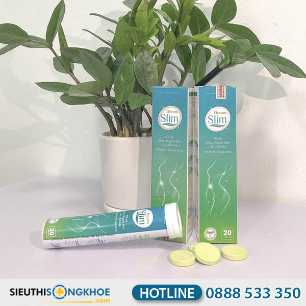 Dream Slim - Viên sủi Hỗ Trợ Giảm Cân An Toàn & Hiệu Quả