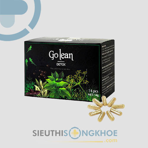 Golean Detox - Viên Uống Hỗ Trợ Giảm Cân & Trà Hoa Thải Độc Cơ Thể