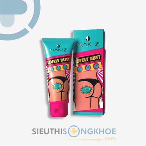 Kem Nakiz Lively Butt Hỗ Trợ Đánh Bay Các Vết Thâm & Sần Sùi Ở Mông