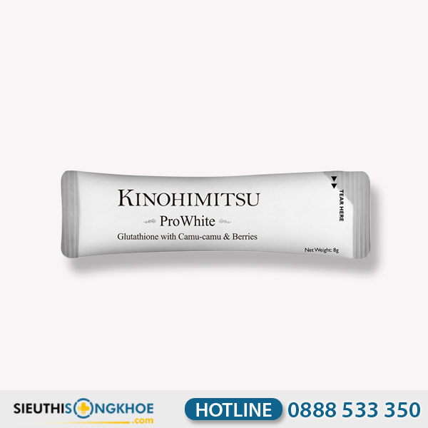 Kinohimitsu Prowhite - Hỗ Trợ Nâng Tone Màu Da Trắng Sáng