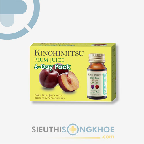 Kinohimitsu D'tox Plum Juice - Chai Nước Hỗ Trợ Thanh Lọc Cơ Thể & Nâng Cao Sức Khoẻ