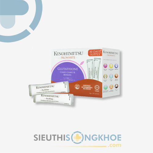 Kinohimitsu Prowhite - Hỗ Trợ Nâng Tone Màu Da Trắng Sáng